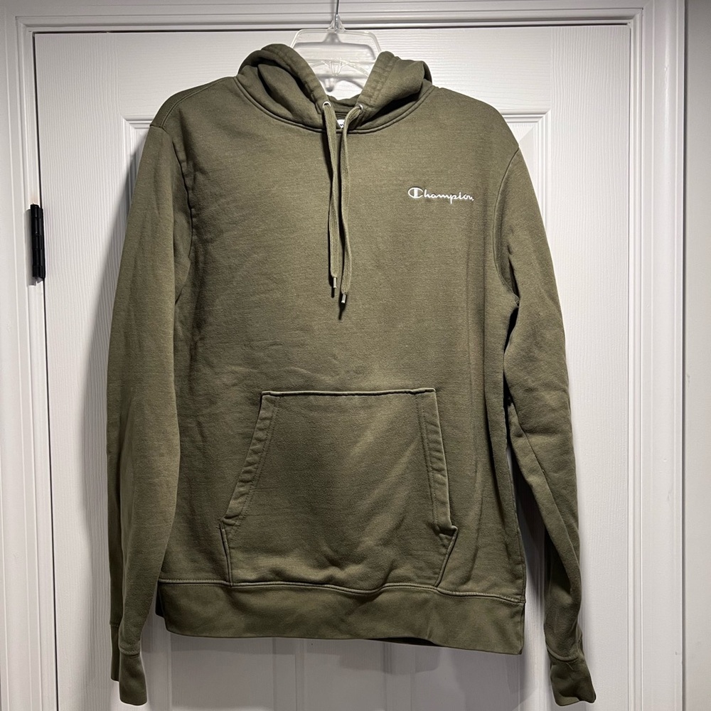 Champion Men’s Hooded Sweatshirt, Medium